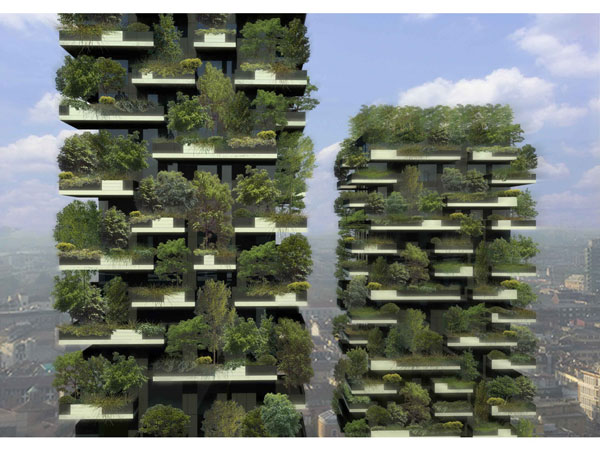 bern-baumhaeuser Il Bosco Verticale von Stefano Boeri Architetti - Baubeginn 2010 in Mailand