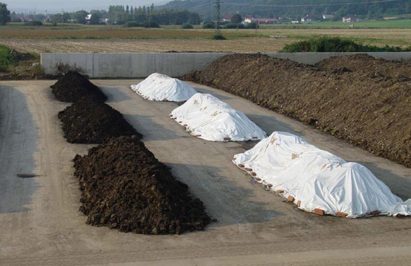Kompostierversuche mit Zugabe von Biokohle
