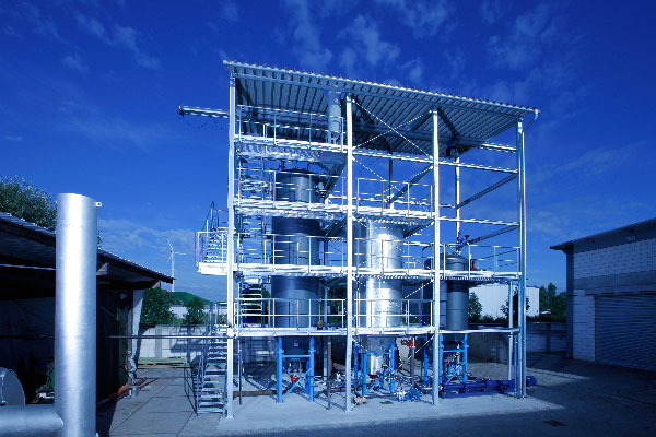 htc-ava-co2-1 Die weltweit erste industrielle HTC-Anlage der Firma AVA-CO2 mit einer Jahreskapazität von 8400 t Biomasse