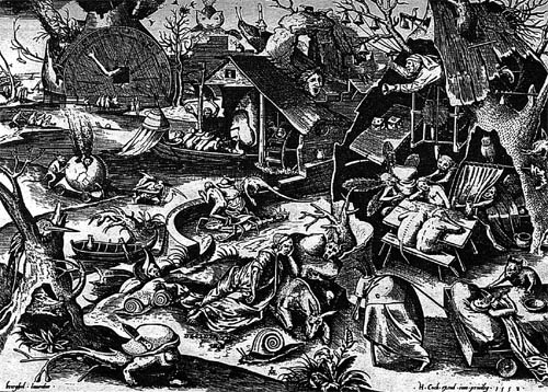Die sieben Todsünden von Pieter Brueghel